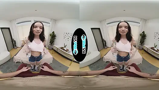 Teen Maid Slut Is Hungry For Cock After Cleaning All Day