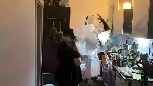 Kitchen Fetish Squirting Madness - Mature Sluts Drenched Everywhere