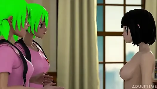 Kampus seks hentai episode 6 - mahasiswa universitas menunjukkan kehebatan seksualnya pada kontol ayah tiri