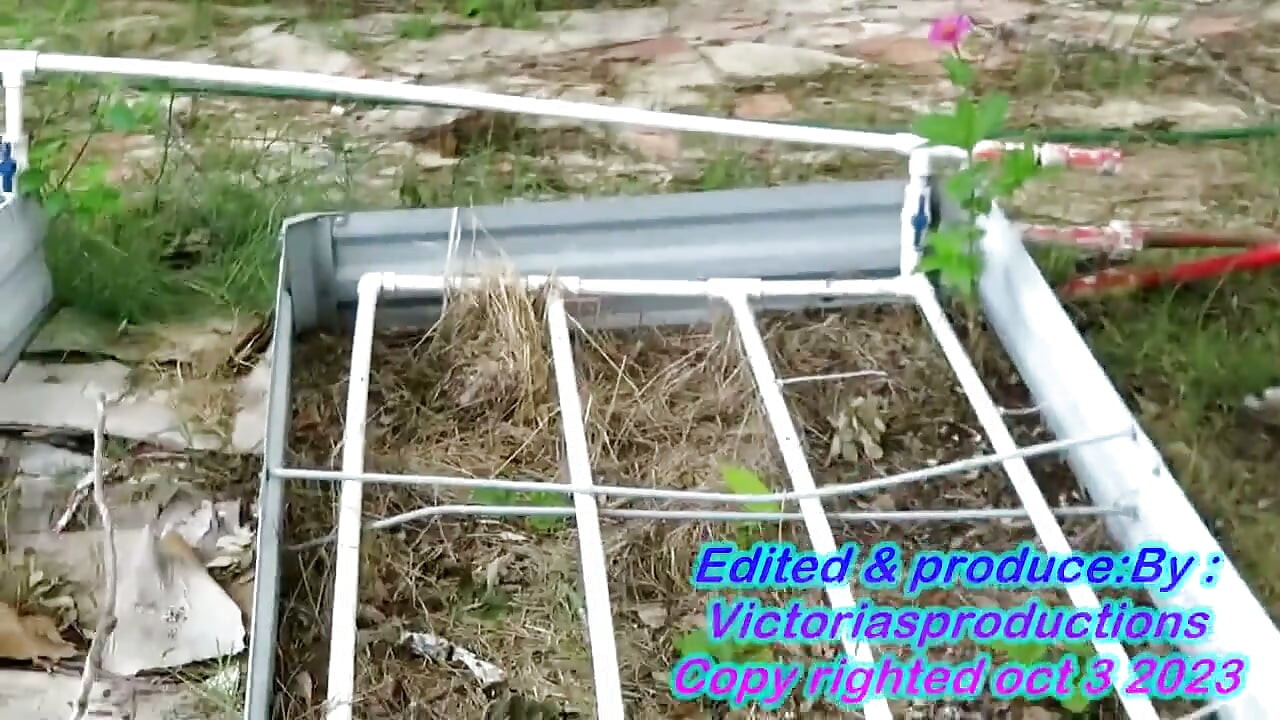 Sexy Walk in the Garden and Clean up Mess