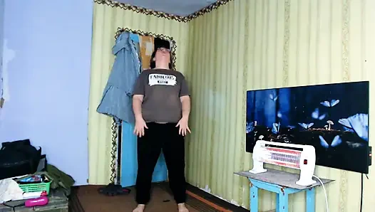 Shaking our bellies to oriental music