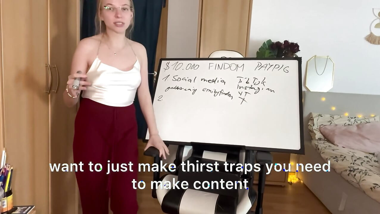 Findom에서 한 달에 $10.000를 만드는 방법