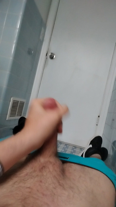 Solo big dick cum