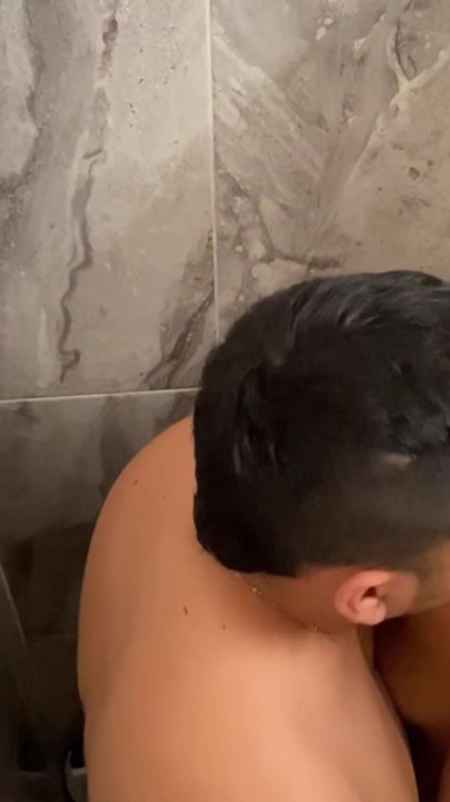 I seduce my roommate and get a big cumshot on my tits - PronoiaMey | Clip 1