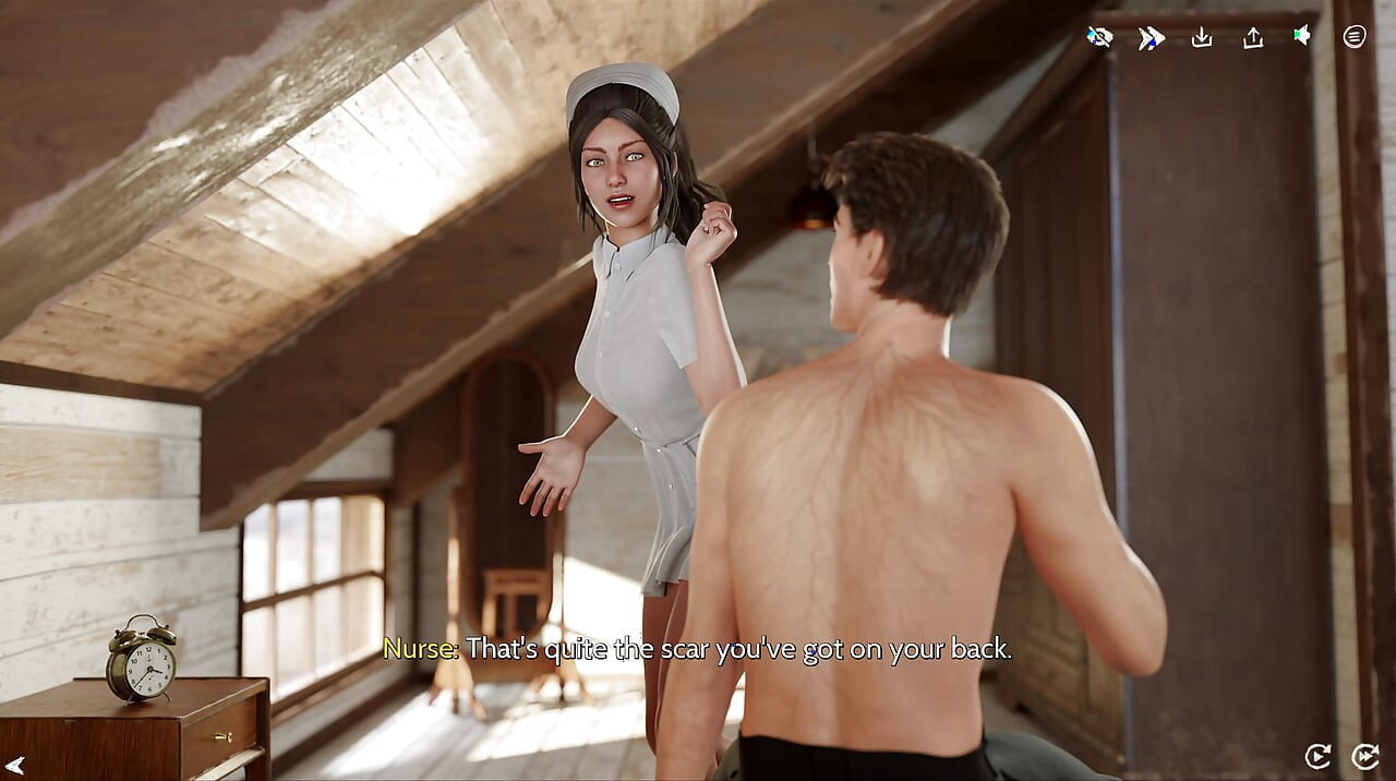 Nurse Hot Pussy Gently Receives Every Touch