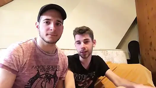 First time to be fucked by his best friend - webcam