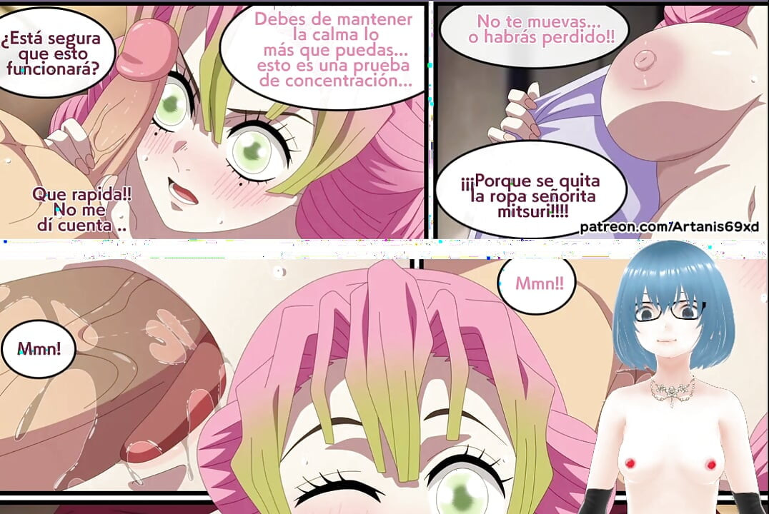 Mitsuri y Tanjiro - Artanis69xd