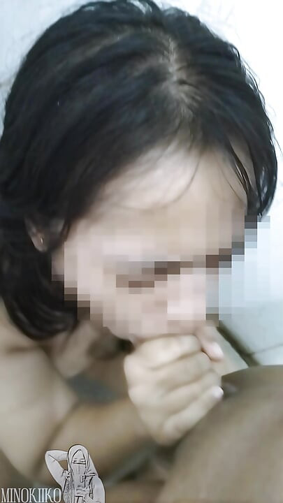 High School Girl Sucks Her Teacher's Cock in the Toilet Behind the School For Better Grade - Minokiiko