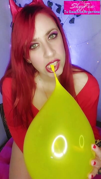 The Balloon Party Continues in the Boss's Office! Looner Fantasia