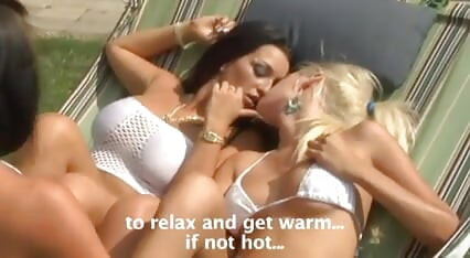 Three young bitches in search of orgasm