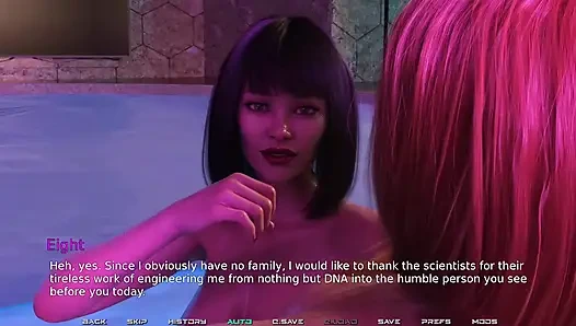 Follow the leader #2 the girls are touching each other