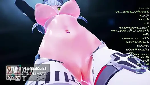 mmd r18 HK416 Klukai kancolle kantai cosplay ahegao dance 3d hentai ass fucking