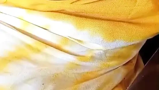 My wife pissing & big boobs