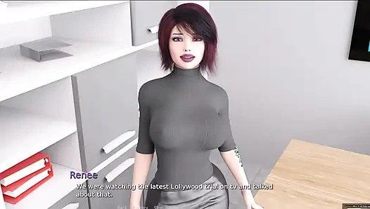 Misafirime susadım - Renee onunla yatmak istediğimi düşünüyor.