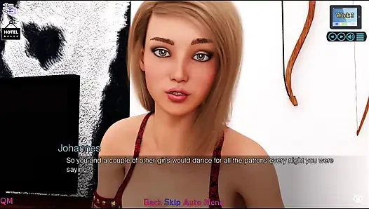 Sunshine Love #22 - Ashley, Johannes'e seksi kıyafetini gösterdi.