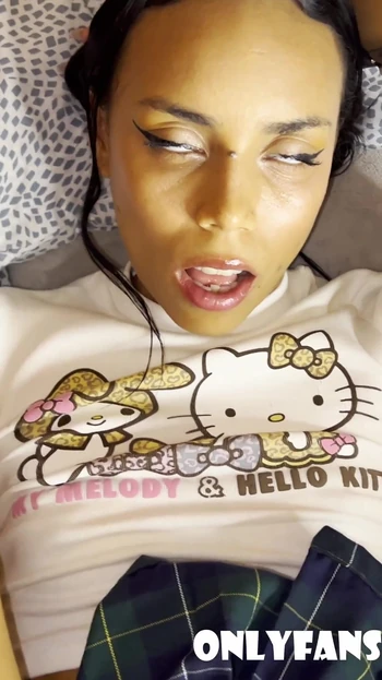 Captivating moment from "Hello Kitty Teen Gets Picked Up In The Park For Anal Creampie"