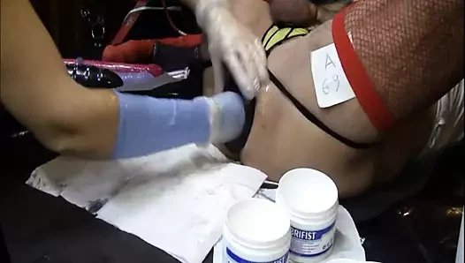tünel üzerinde fisting