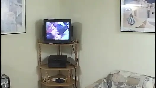 Watch Santa Claus come by for a nice blow job