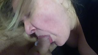 Messy Cum from german big Cock