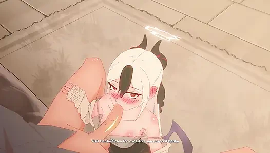 Kayoko's Perfect Blowjob Left Sensei Empty – and Her Satisfied.