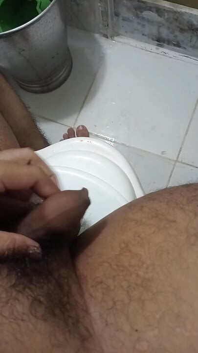 Saturday Morning in the Toilet with my Dick