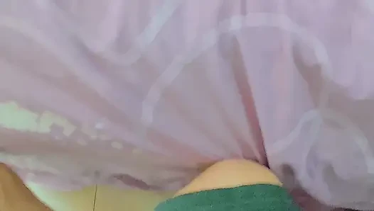 Amını parmakla deldirmeyi başardım ve inlettim.