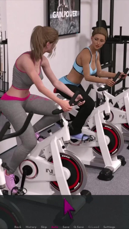 AWAM #6 went to the gym with Patricia