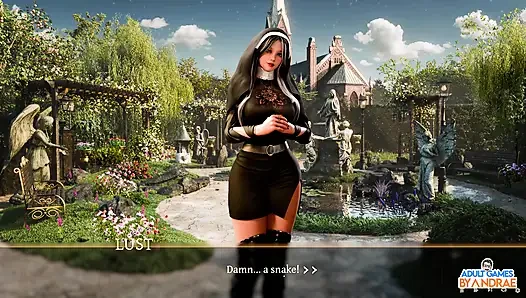 Saudara perempuan dalam gameplay dosa bagian 6 - gerakan terhitung untuk mempengaruhi raquel