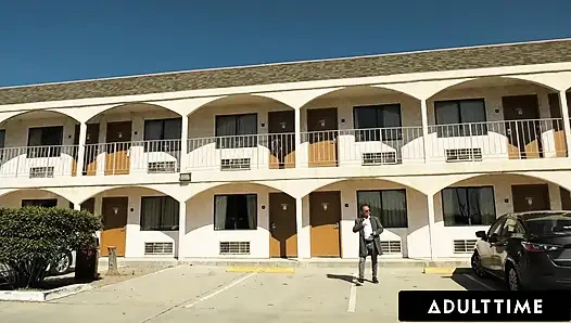 ADULT TIME - Lucky Businessman Gets To Play With Karma Rx's Huge Tits During Steamy Car Ride