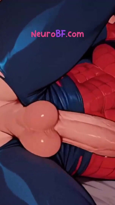 ¿Sobrevivirás a ver el anal crudo de Spiderman destrozado por un semental muscular? | Clip 3