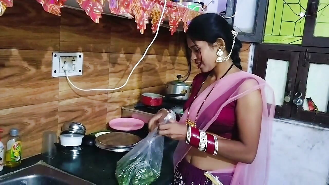 Watching Indian outdoor stepmom take a hot bath makes her stepson go crazy for fucking her