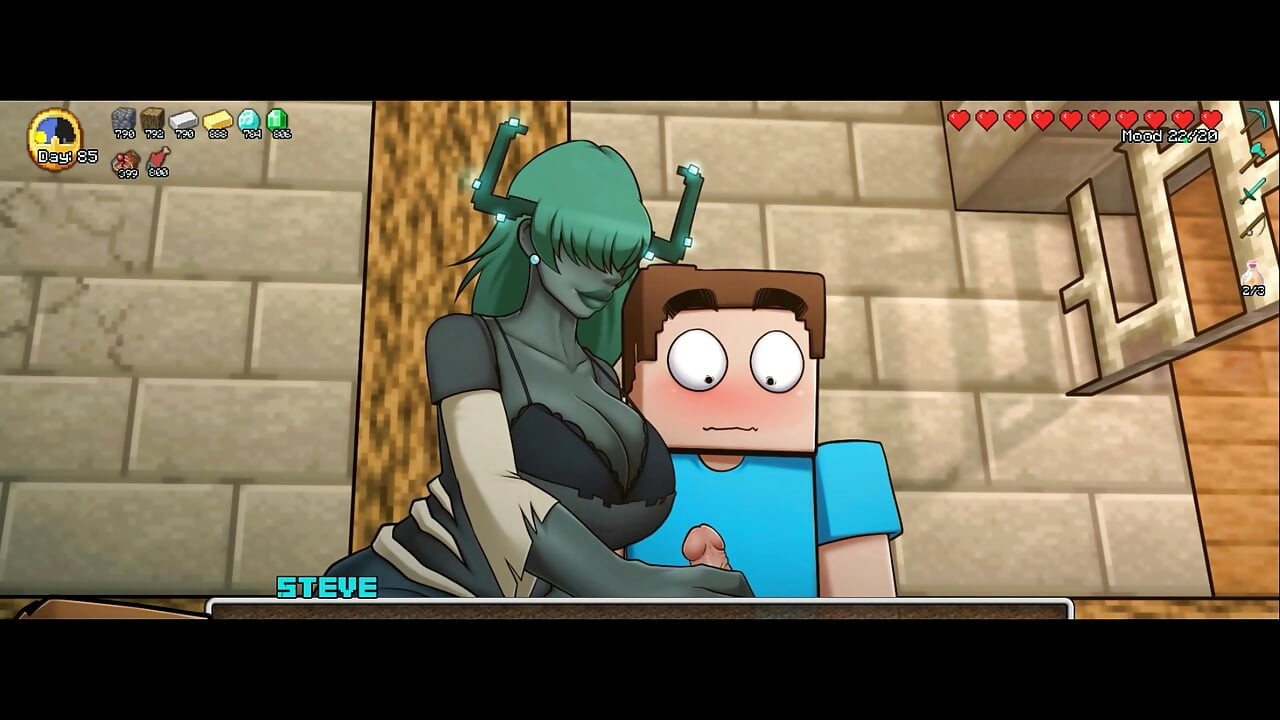 Minecraft Horny Craft (Shadik) - Part 43-44 - Futanari Lesbian By LoveSkySan69