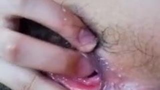 Koreanisches Mädchen Masturbation kurzer Clip