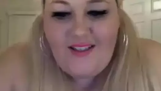 bbw blonde learning to suck cock