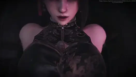 B028 the Slave Is Shrunk and Then Played with by the Asian Goddess' Breasts. Face Sitting, Farting, Tongue Licking, Foot Licking