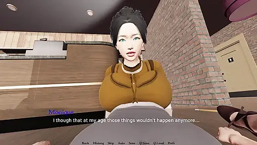 Fransız orta yaşlı seksi kadını sikiyor - şehvetle bağlı #7- oyun