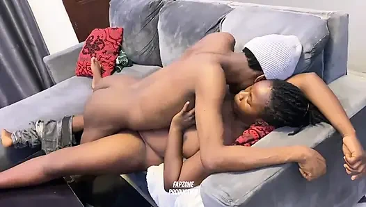 Dominated My Ebony Babe Pussy with My Huge Cock