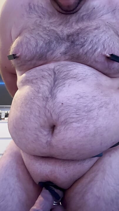 Cock bondage under clothes public part 2 uncovering