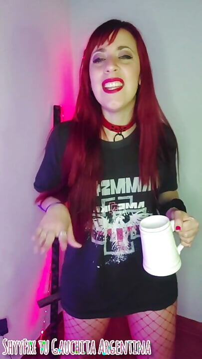 Shyyfxx çok gauchita metal saçlı kızıl saçlı ile çılgın gece! Bölüm 1