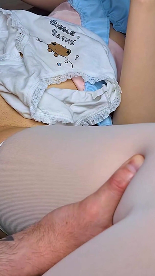 Rubia con fuertes gemidos montó una gran polla | Clip 2