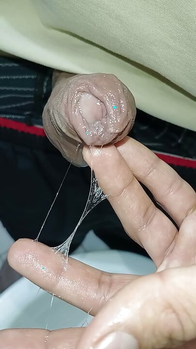 Creamy big cock and ash, pov