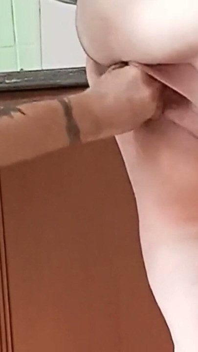 fucked my stepmom in the kitchen in the pussy | Clip 1