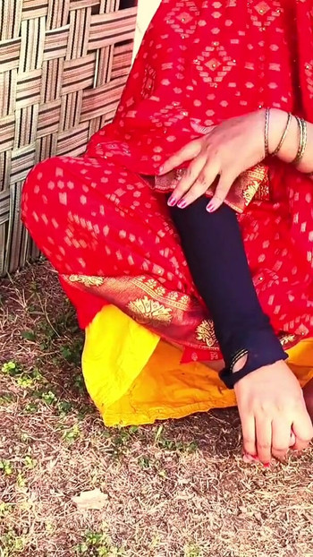 Jaw-dropping moment from "Indian village aunty Fucked Hard by His Step son hindi sex video"