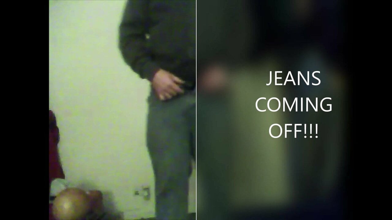 jeans off