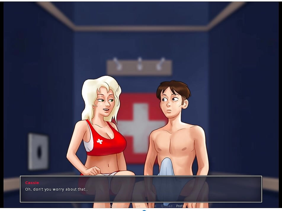 Summertime saga gameplay Gilf sex scene and gloryhole blowjob