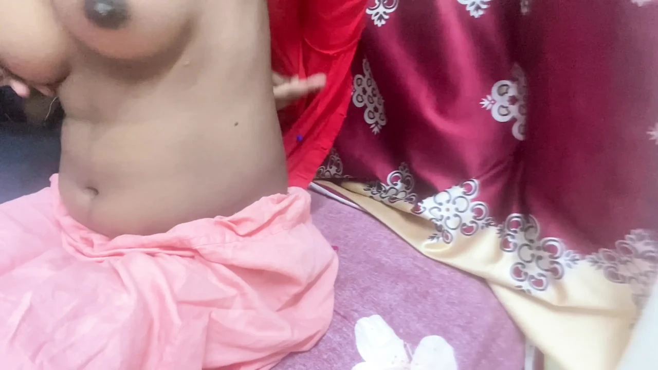 Step mother changing clothes step son's secretly watching when father is not home