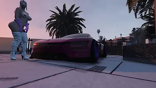 GTA 5 FRANKLIN CAPTAIN CRAZY DICK GIVING IT ALL OVER THE SAINTS GTA V