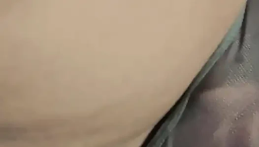 Almost Seen when She Touch Stranger's Erection In a Crowded Train. Girl's Panties get Soaked With His  Warm Sperm