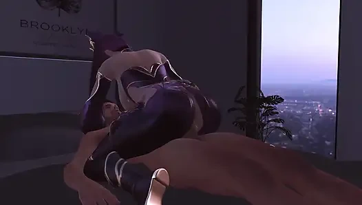 Hari penuh cinta sama pacar seksi