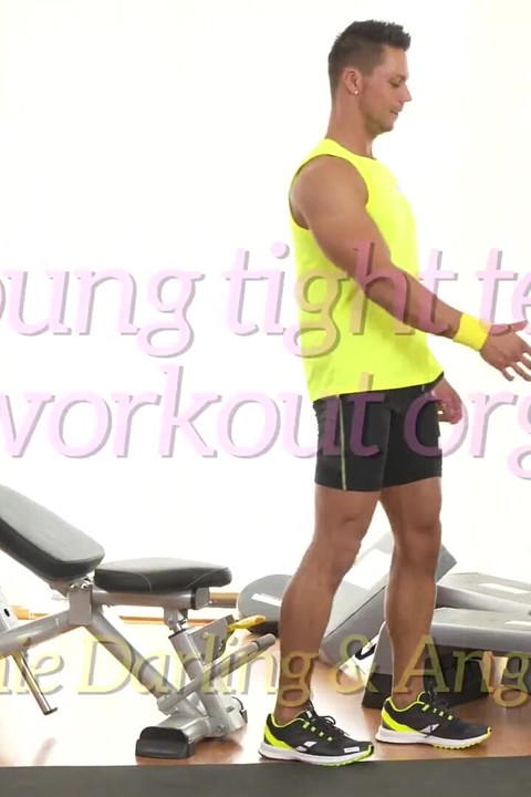 Fitness Rooms -gym Hunk Angelo Couldn't Believe His Luck When He Met His New Client, Anie Darling!